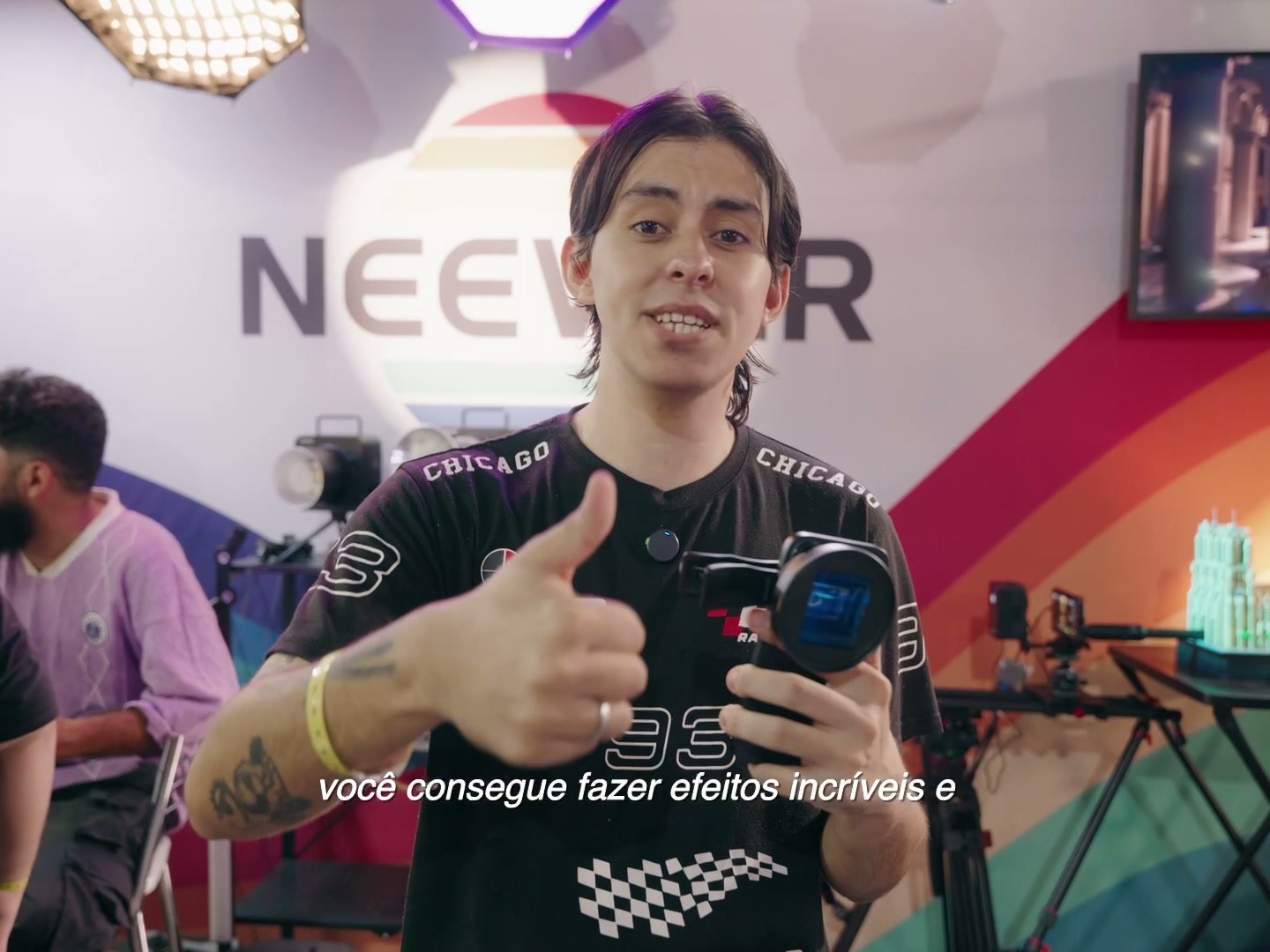 Neewer & Xunin na Filmecon: Lente anamórfica